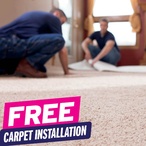 Free Carpet Installation
